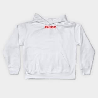 PHASR Puff Logo Red Kids Hoodie